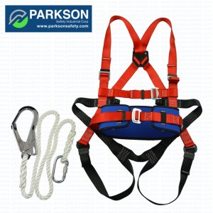 Full body safety harness for roofing