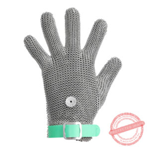 Five Finger Wrist Glove with Plastic Strap