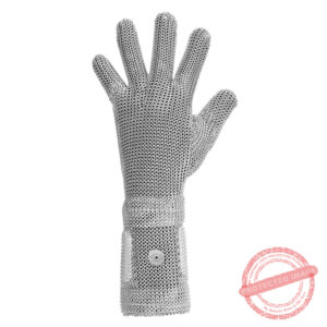 Five Finger Glove with Extended Cuff Spring Strap